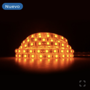 FULLWAT - DOMOX-5060-AB-ESPWPX. Tira De LED Estándar - Ámbar. 24Vdc - 360 Lm/M - IP54