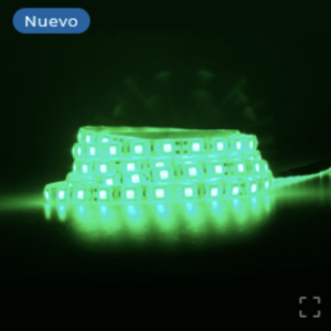 FULLWAT - DOMOX-5060-VE-ESPWPX. Tira De LED Estándar - Verde. 24Vdc - 895 Lm/M - IP54